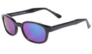 Pacific Coast Original KD's Biker Sunglasses, Colored Mirror Lens - 20118