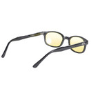 Original X-KD's Biker Yellow Lenses Black Frames Sunglasses - 10112