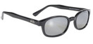 Pacific Cost Original KD's Biker Sunglasses (Black Frame/Silver Mirror Lens) 20110