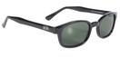 Pacific Coast Original KDs Biker Sunglasses Dark Green 2126