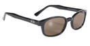 Pacific Coast Original KD's Biker Sunglasses Dark Brown 2121