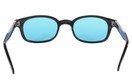 Pacific Coast Original KD's Biker Sunglasses Turquoise 2129