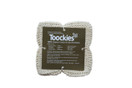 Toockies Hand knit Organic Cotton & Jute Scrub Cloths in Vintage Dish Cloth Pattern- 2 pack