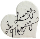 Of The Earth In Loving Memory Seed Paper Hearts - Set of 50