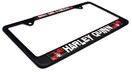 Elektroplate Harley Quinn Open Black License Plate Frame - HQ-OPN-BLK-LPF