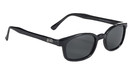 Pacific Coast Sunglasses XXD's, 10019 Matte Black Frame/Polarized Grey Lens