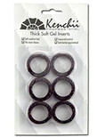 Kenchii Extra Soft Premium Quality Shear Finger Ring Inserts Black KEFIB-BLACK
