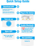 Veepack OBDCheck BLE+ Bluetooth 4.0 OBD II Scanner