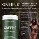 BodyHealth Perfect Greens Formula (30 Svgs) 100% Organic Daily Superfood