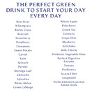 BodyHealth - Perfect Greens Formula (30 Svgs) 100% Organic Daily Superfood Green Apple Smoothie Powder with Vegetables, Fruit, Antioxidants, Prebiotics, Probiotics, Fiber, and PerfectAmino Protein