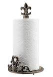 SPI Home Fleur de Lis Paper Towel Holder 33605