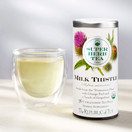 The Republic of Tea Organic Milk, Thistle SUPERHERB Herbal Tea - Tin of 36 Tea Bags