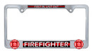 Elektroplate Firefighter 3D License Plate Frame FIRE-3D-LPF