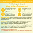 BodyHealth Calm (Tangerine 12oz), Relaxation Supplement That Helps Restore Healthy Magnesium Levels, Provides Calcium-Magnesium Balance, & Supports The Body’s Natural Response to Stress