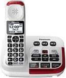 Panasonic KX-TGM450S + (2) KX-TGMA45S Digital Answering Machine w/ Volume Boost Control for Amplified Caller Voice Cordless Telephone-3 Handset