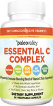 Paleovalley: Essential C Complex - Vitamin C Food Supplement with Organic Superfoods for Immune Support - 1 Pack - 450 mg per Serving - No Synthetic Ascorbic Acid - No GMO , Fillers or Gluten