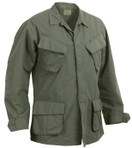 Rothco Vintage Vietnam Fatigue Shirt Rip-Stop -Olive Drab XL