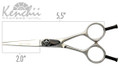 Kenchii Five Star 5.5" Even Handle Dog Grooming Shears