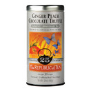 The Republic of Tea Ginger, Peach Chocolate Truffle Black Tea Bags