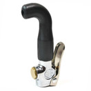 Interstate Pneumatics RF40 Radiator Faucet with Rubber Nozzle - 1/4" NPTF