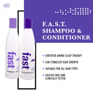 NISIM F.A.S.T Fortified Amino Scalp Therapy Shampoo & Conditioner 10 oz