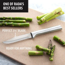 Rada Cutlery 3 Pack Paring Knife Plus R119 Knife Sharpener