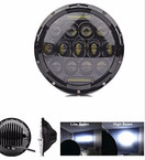 7" OZ-USA 75w High Output Military LED Headlight 24 volts M35a2 M35 M35a3 M923 Truck, HMMWV M998 DIESEL