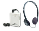 Reizen Mighty Loud Ear 120dB Personal Sound Hearing Amplifier w/ Earphones and Extra Headphones