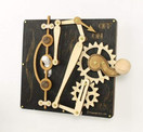 Green Tree Jewelry Single Lever Black Wood Light Switch Plate