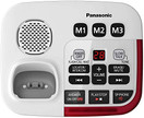 Panasonic KX-TGM420W + (2)KX-TGMA44W Amplified Cordless Phone with Digital Answering Machine Expandable up to 6 Handsets & Voice Volume Booster 40 dB