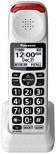 Panasonic KX-TGM420W + (2)KX-TGMA44W Amplified Cordless Phone with Digital Answering Machine Expandable up to 6 Handsets & Voice Volume Booster 40 dB