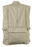ROTHCO PLAINCLOTHES CONCEALED CARRY VEST -KHAKI 4XL