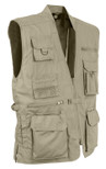 ROTHCO PLAINCLOTHES CONCEALED CARRY VEST -KHAKI 4XL