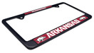 Elektroplate Arkansas Razorbacks Black License Plate Frame