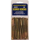 O'Berry Enterprises 3251 Squeak Replacement Screw (50 Count), Pack of 1 | Yellow