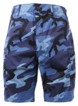 Rothco Colored Camo BDU Shorts - Sky Blue Camo (XL)