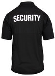 Rothco Moisture Wicking Security Polo Shirt With Badge -Medium