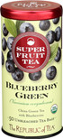 The Republic of Tea Organic Blueberry Green Superfruit Tea, 50-Tea Bag Tin
