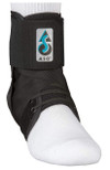 Med Spec ASO Ankle Stabilizer Orthosis Speed Lacer, Black - Large