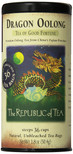 The Republic Of Tea Dragon Oolong Tea, 36-Tea Bag Tin