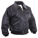 Rothco CWU - 45P Flight Jacket - Black Large