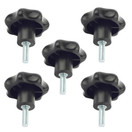 Big Horn 19714B-5PK 7-Star Stud 3/8-16 (5/PK)