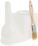 Big Horn 19040 30-Ounce Glue Container w/ Brush, White