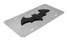 Elektroplate Batman Black 3D with Stainless Steel License Plate BAT-BLK-SS-LP