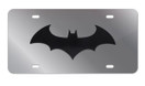 Elektroplate Batman Black 3D with Stainless Steel License Plate BAT-BLK-SS-LP