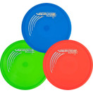 Aerobie Squidgie Flying Disc - 3 Pack - Assorted Colors