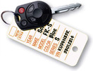 Poly Tag Key Tags with Ring ( White ) – 250 Key Tag Count. Includes 250 Rings and 2 Fine Point Pens. Car Key Tags Plastic | Automotive Key Tags | Dealer Tags