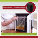 Vertical Chamber Vacuum Sealer by Vesta Precision - Vertical Vac Elite | Extends Food Freshness | Perfect for Sous Vide Cooking & food with liquid | Space-saving Vertical Design