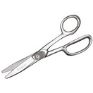 Gingher 8" Knife Edge Blunt Utility Shears