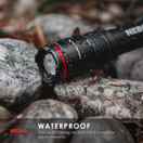 NEBO Redline-X Rechargeable Waterproof Flashlight: 1800 Lumen - NEB-FLT-0008